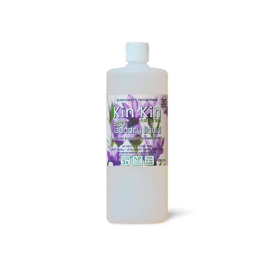 Kin Kin Naturals Eco Laundry Liquid 1.5L - Lavender & Ylang Ylang